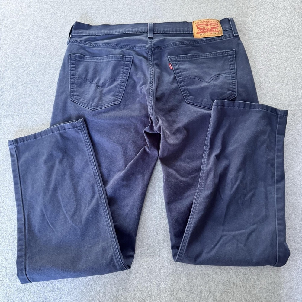 Levi's Jeans Mens 35x30 Blue 541 Athletic Taper All Seasons Tech Denim
